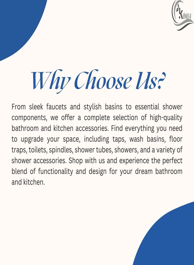 KINIK مفصلات غطاء مقعد المرحاض البلاستيكية من كينيك | مشبك قصير دائري ومربع من نوع سيرا | مفصلات بديلة لمقعد المرحاض (زوج واحد) - Image 5